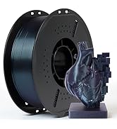 Epelay Epelay 3D Printing Filament, PLA 3D Printer Filament 1.75mm Burnt Titanium Galaxy Bundle, ...