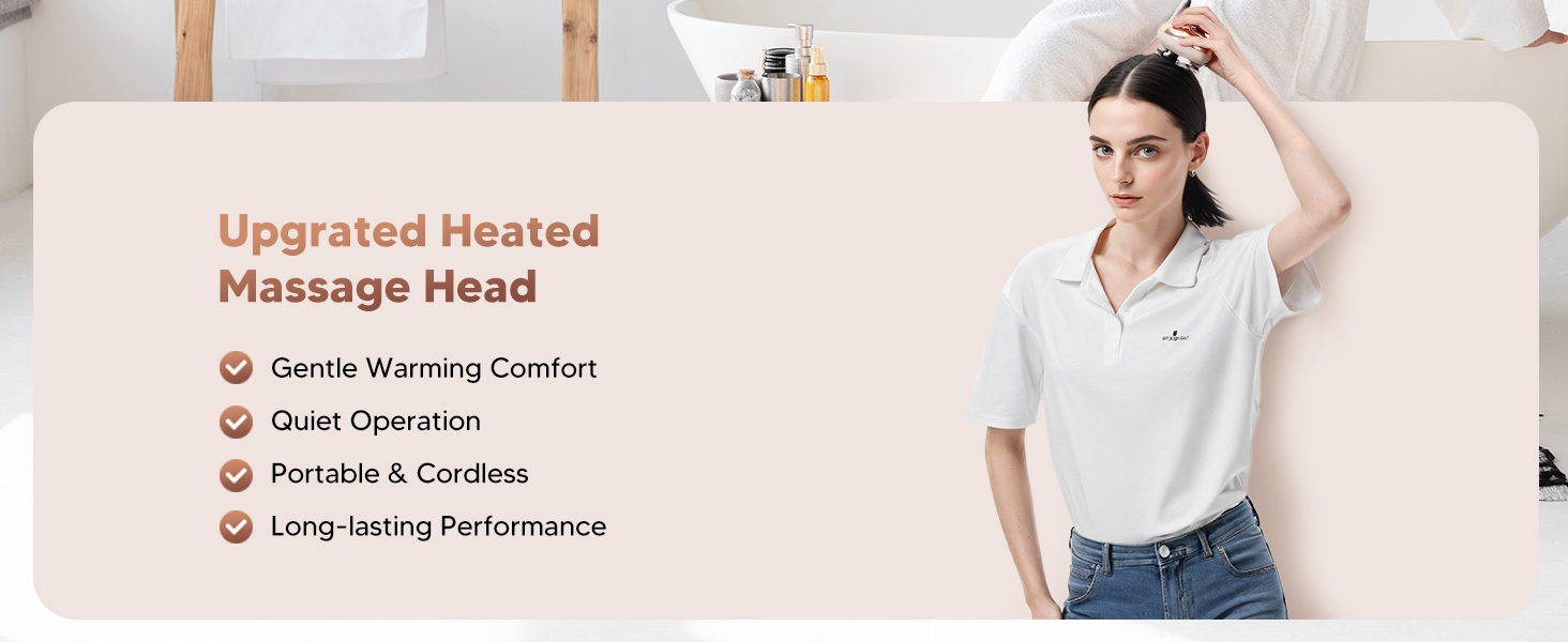 silicone massage head