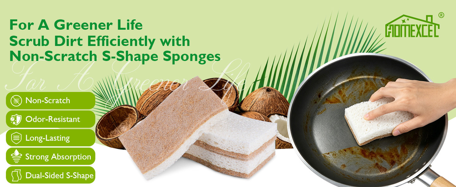 sponges kitchen S Shape