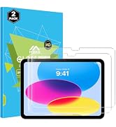 MoKo 2-Pack Screen Protector for iPad 11th Gen (A16) &amp; 10th Gen | 11-Inch 2025 &amp; 10.9-Inch 2022 M...