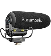 Saramonic Vmic5 Pro | Advanced Pro On-Camera Supercardioid Shotgun Mic w/ 3-Stage Gain, 75/150Hz ...