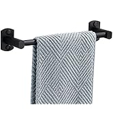 Dancrul Black Towel Bar, Hand Towel Rack for Bathroom Wall Mounted Towel Hanger, Kitchen Bath Tow...