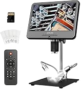 JOYALENS JL210 10.1'' Digital Microscope, Soldering Microscope, Coin Microscopes Full View for Er...