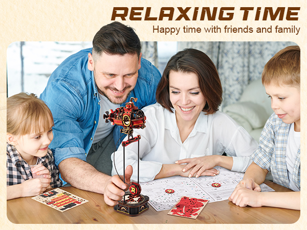 ROKR Pendulum Balance Toy, 3D Wooden Puzzles for Adults