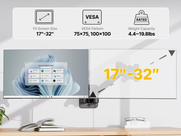 monitor arm wall mount