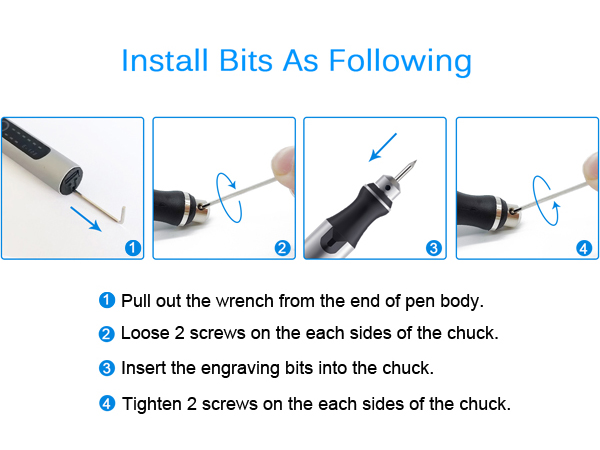 Portable engraving tool