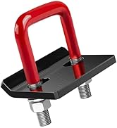 Hitch Tightener for 1.25" and 2" Hitches LIBERRWAY 304 Stainless Steel Red Hitch Tightener Anti-R...