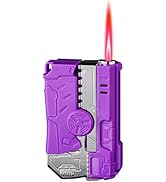Torch Lighter, Foldable Cool Design Lighters, Windproof Adjustable Jet Flame Lighter Butane Refil...