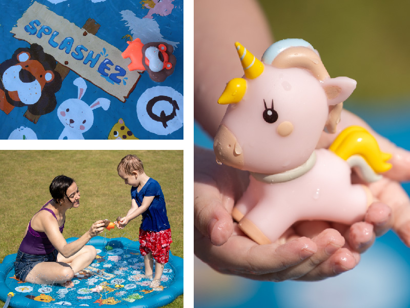 kiddie pool hard plastic childrens toys outdoor baby swing water play mat water mat water toys