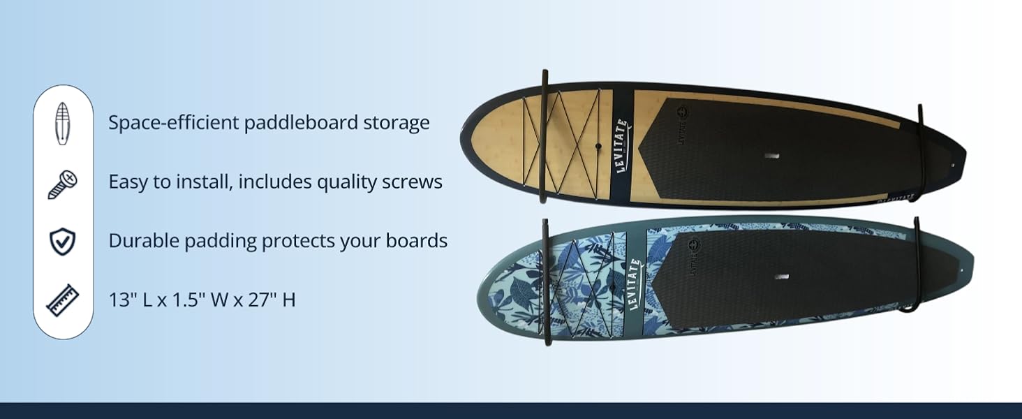 Paddleboard and Surfboard Storage Rack