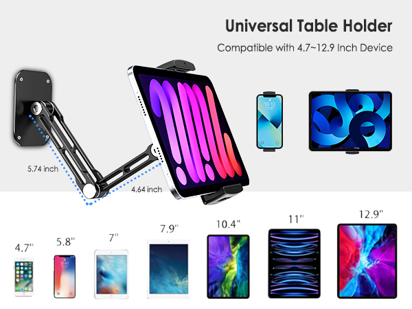 Tablet Wall Mount Holder