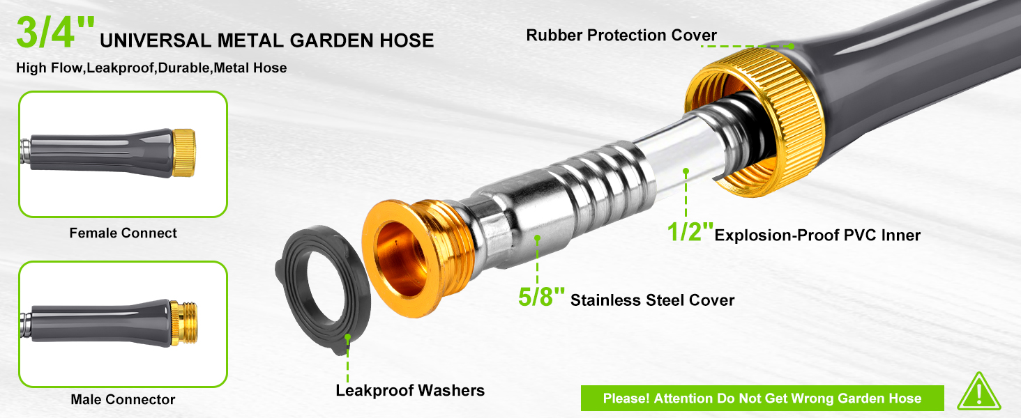 garden metal hose