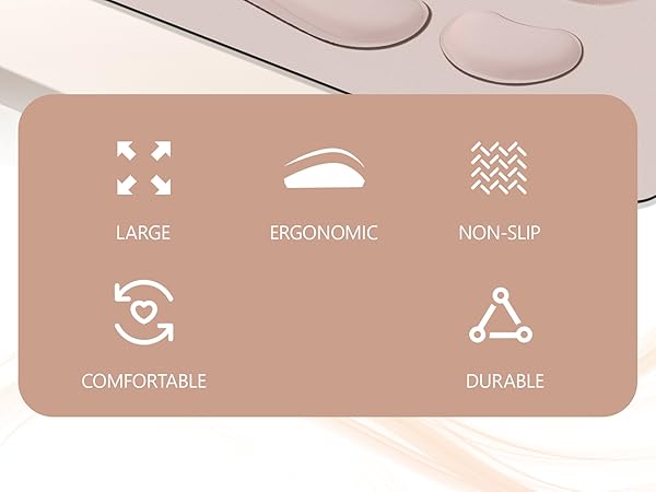 mouse and keyboard pad