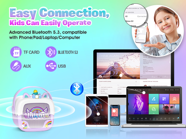 mini karaoke machine