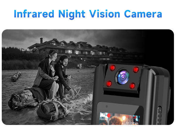portable mini camera body worn cameras body camera for content creators clip on body camera