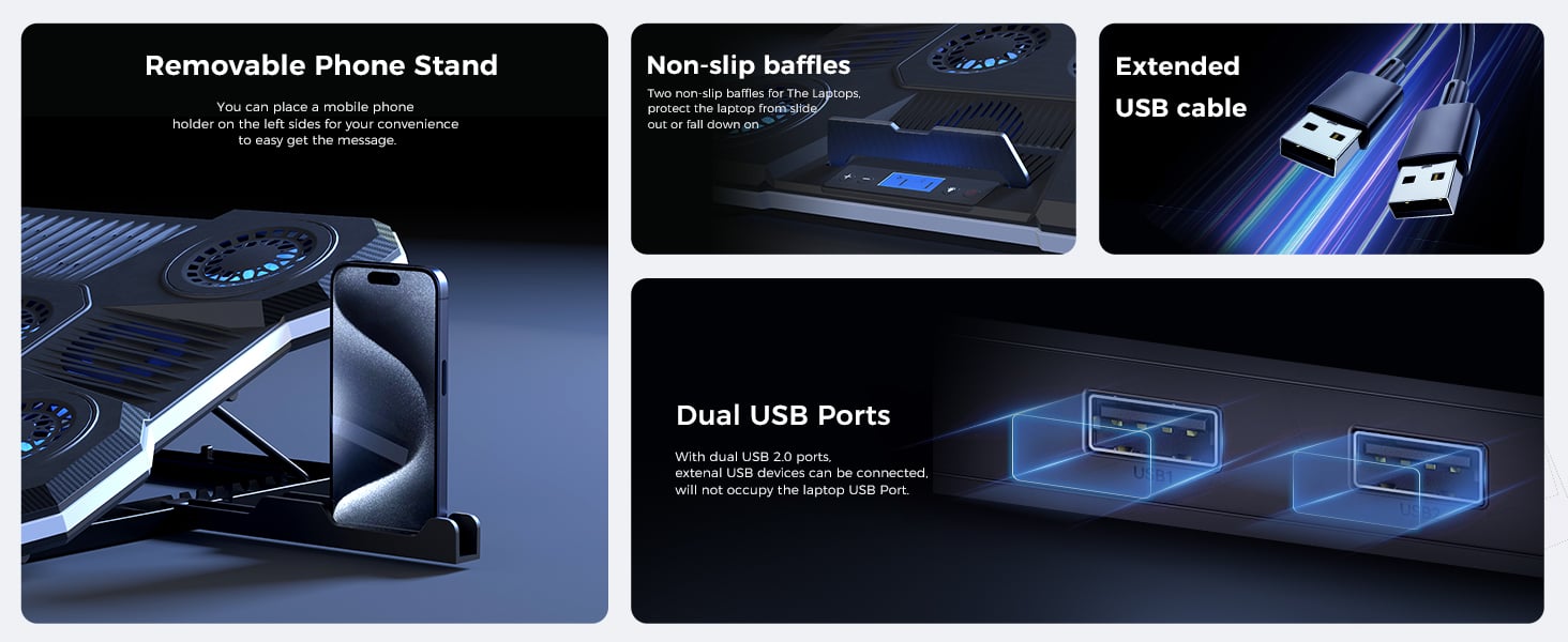 more details of the laptop fan cooling compter cooling
