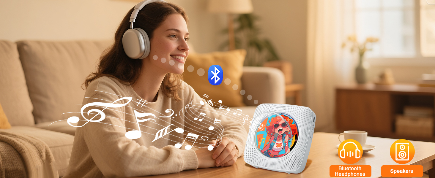 Bluetooth CD Player