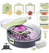FIRAWER Professional Vegetable Chopper - Onion Chopper Vegetable Cutter, Mandolin Slicer, Food Ch...