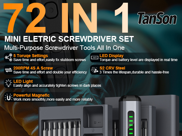 mini electric screwdriver set