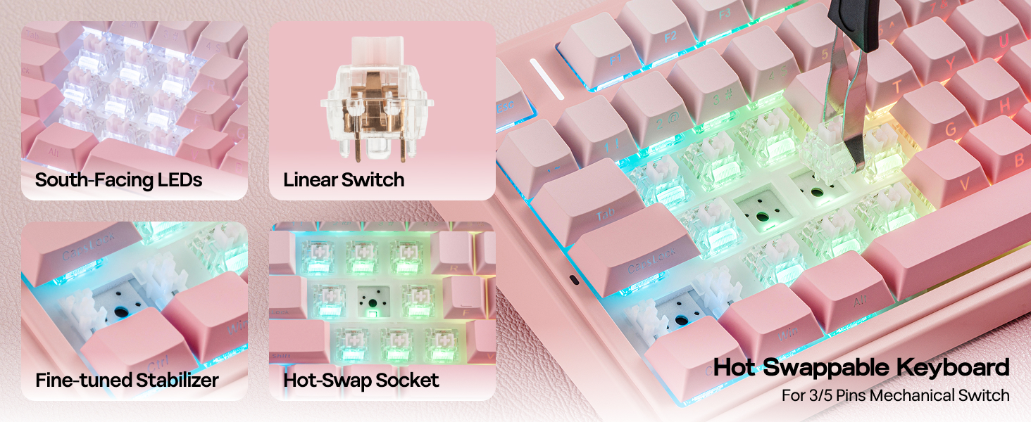 75% Wireless Gaming Keyboard