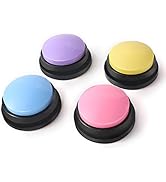 Voice Recording Button, Dog Buttons for Communication Pet Training Buzzer, 30 Second Record &amp; Pla...