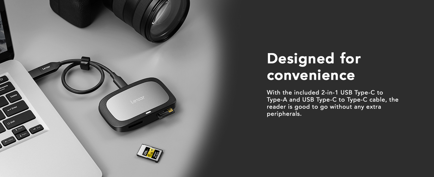 Designed for convenience