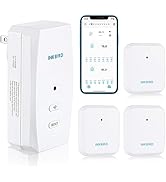 INKBIRD WiFi Thermometer Hygrometer 3 Pack with WiFi Gateway, Indoor Wireless Temperature and Hum...