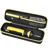 Electric Screwdriver Set Case for DEWALT Cordless Screwdriver (DWHT66719) and Screwdriving Bits, ...