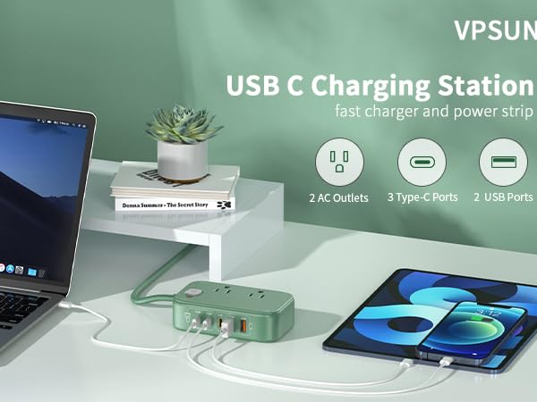 USB C Charging Station