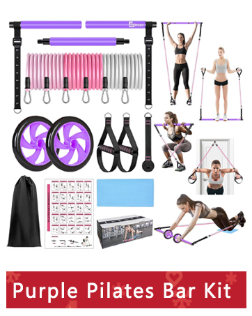 Pilates Bar Kit with Resistance Bands