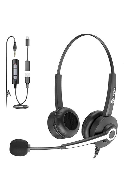 Headset with Microphone for Pc