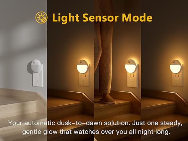 light sensor night light