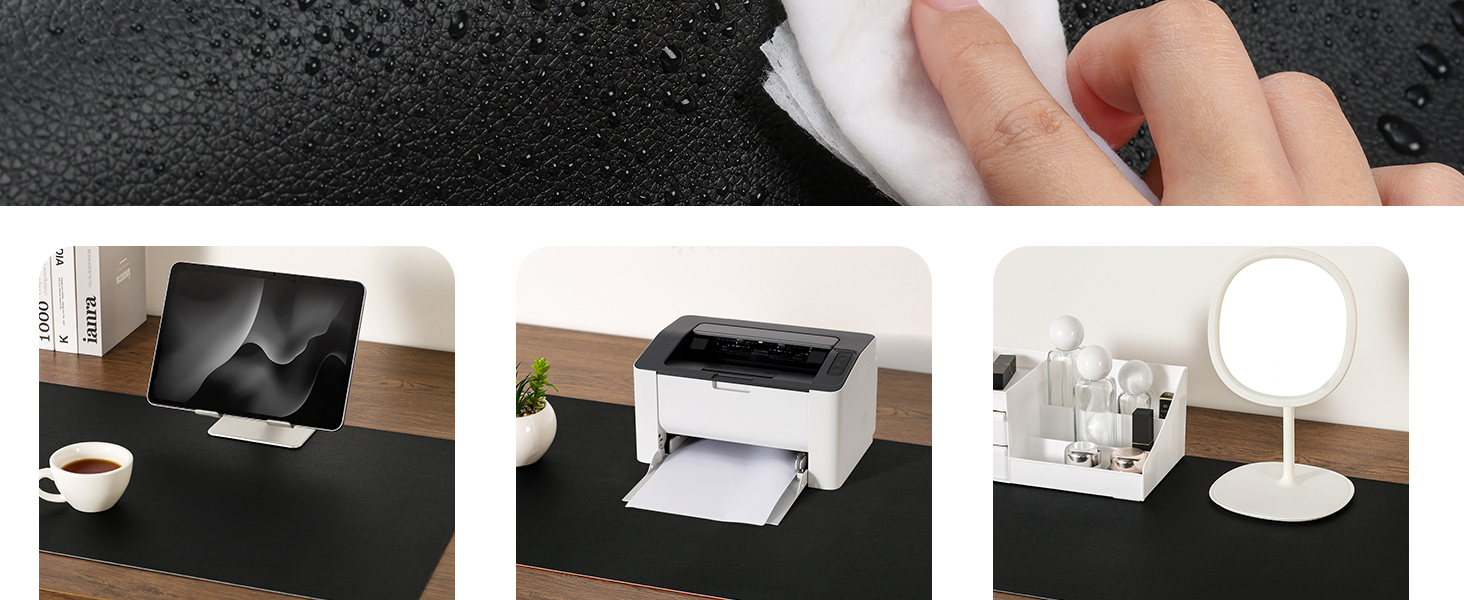 Dual Sided Desk Pad desk pad desk pad mat desk pad for keyboard and mouse leather desk pad 