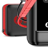 Jump Starter with Air Compressor Battery Jumper Starter Portable 6000A Car Battery Jump Starter w...