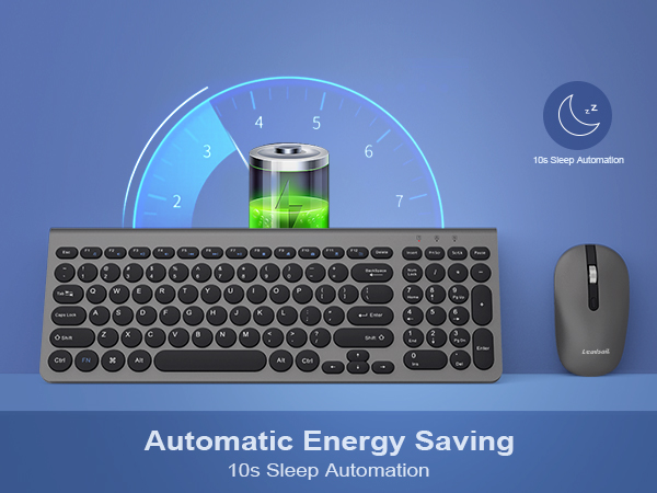 LeadsaiL wireless keyboard set