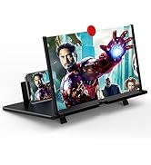 18" Screen Magnifier for Cell Phone,3D Magnifying Projector Screen Enlarger Expander for Movies, ...