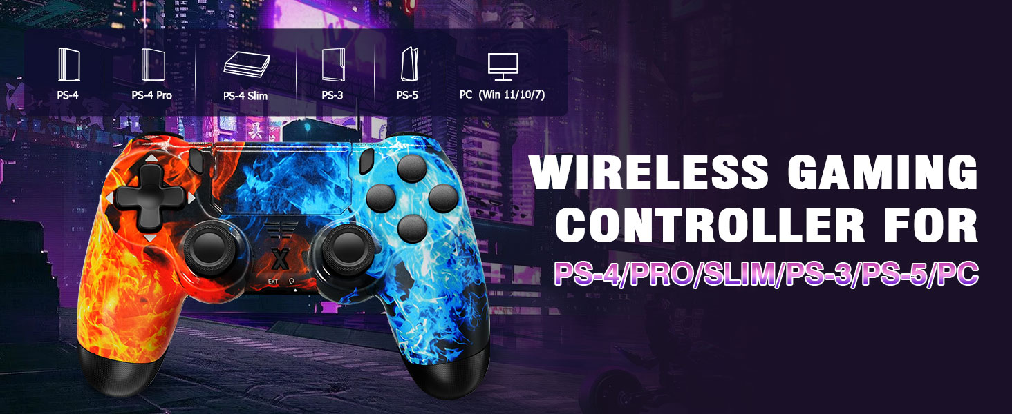 Puiseno Wireless Controller for PS-4