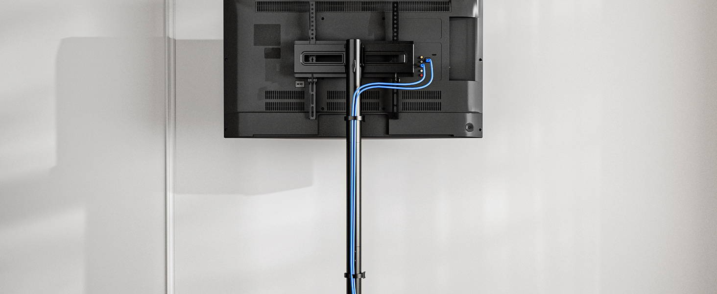 rolling tv mount