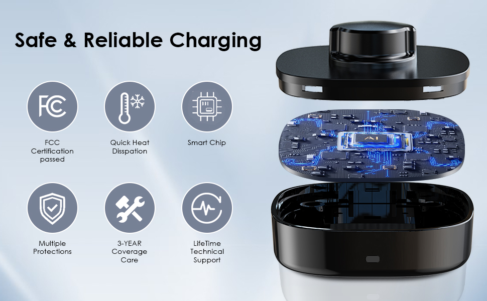 Compatible with Oura Ring Gen3 Charger - Size 6, 7, 8, 9, 10, 11, 12, 13 