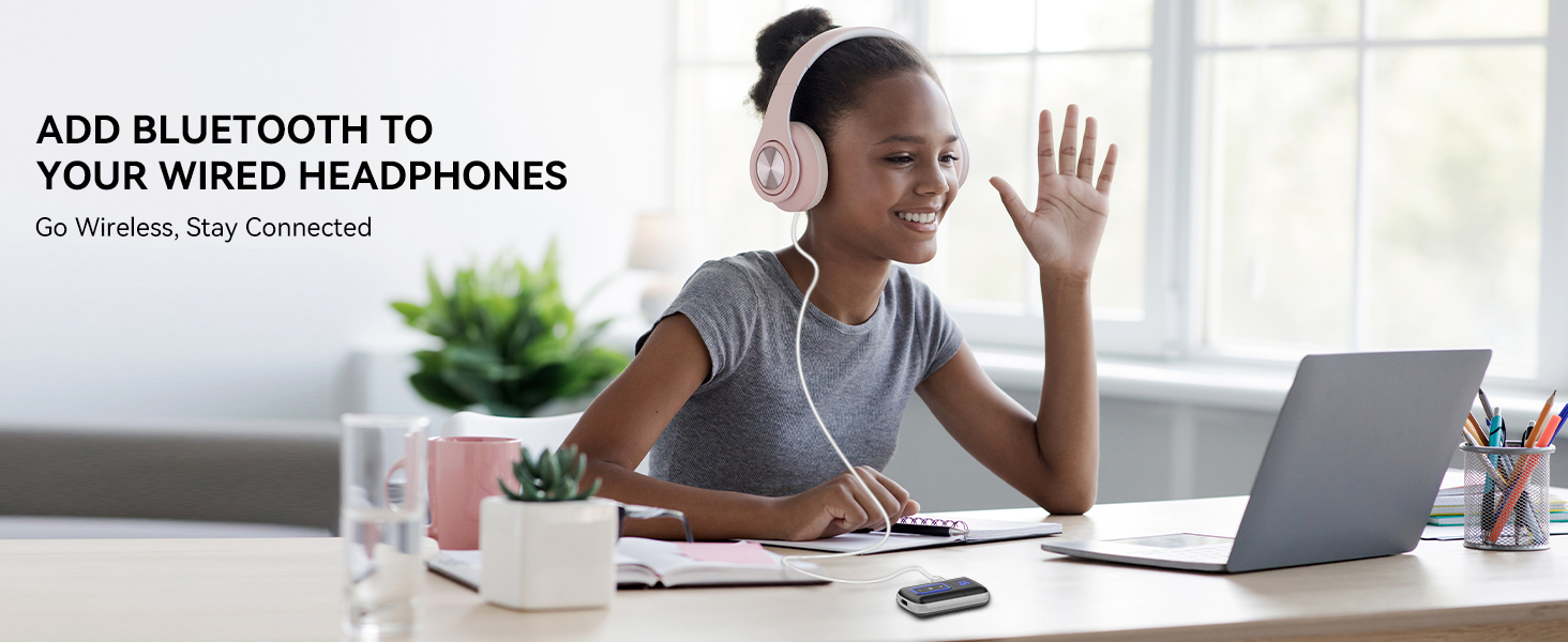 ADD BLUETOOTH TO YOUR WIRED HEADPHONES