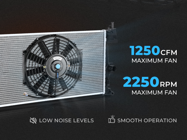 Electric Cooling Slim Radiator Fan