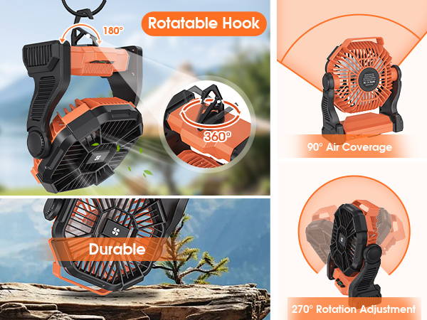 Camping Fan Cooling Fan Summer Fan