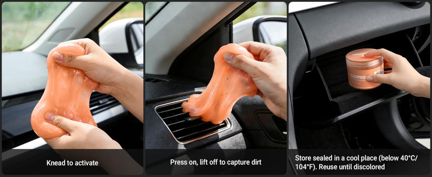 car cleaning gel