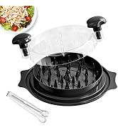 KicthMap Chicken Shredder Tool Twist 9.84in Large Chicken Shredder with Clip Visible Meat Shredde...