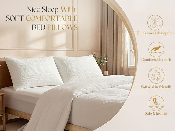comfortable bed pillow