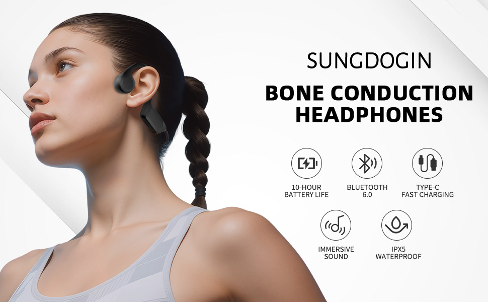 BONE CONDUCTION HEADPHONES
