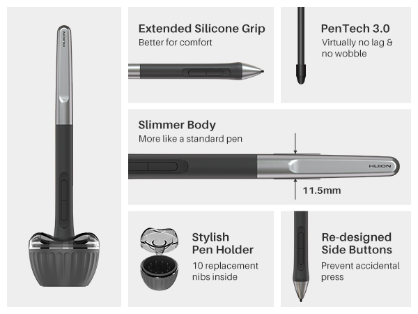 New Digital Stylus, Better Pen Performance