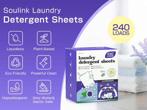 laundry detergent sheets