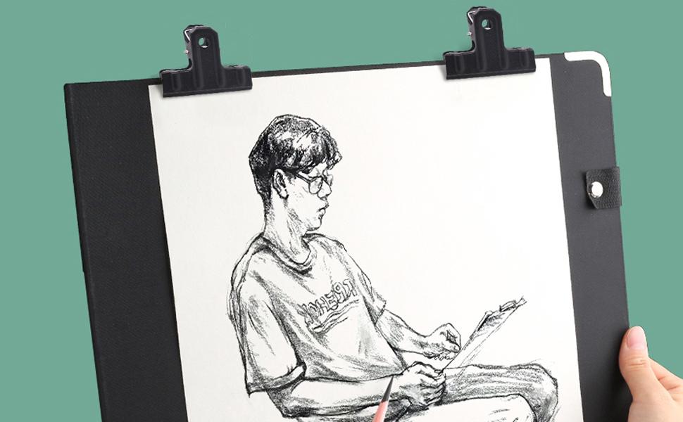 sketching board clips