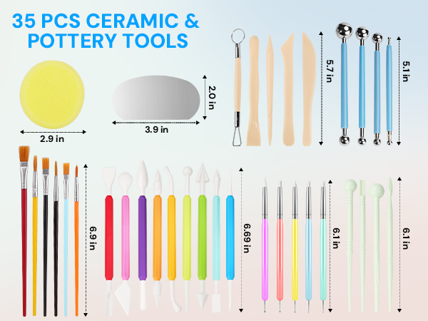 Pottery Tools Kit